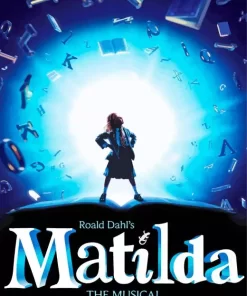 Matilda The Musical Poster Art Diamond Painting