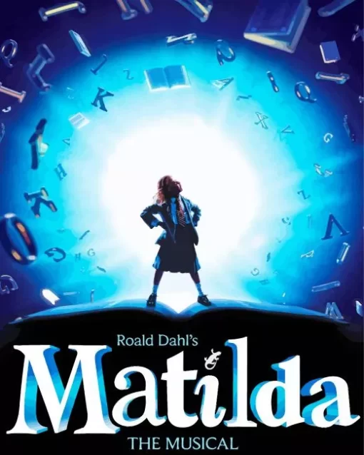 Matilda The Musical Poster Art Diamond Painting