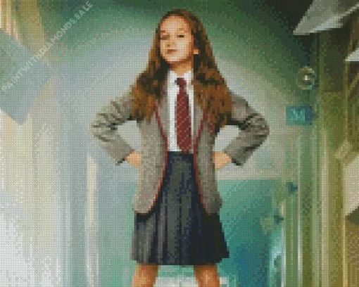 Matilda Wormwood Matilda The Musical Diamond Painting