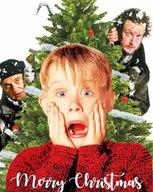 Merry Christmas Home Alone Diamond Painting