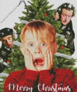 Merry Christmas Home Alone Diamond Painting