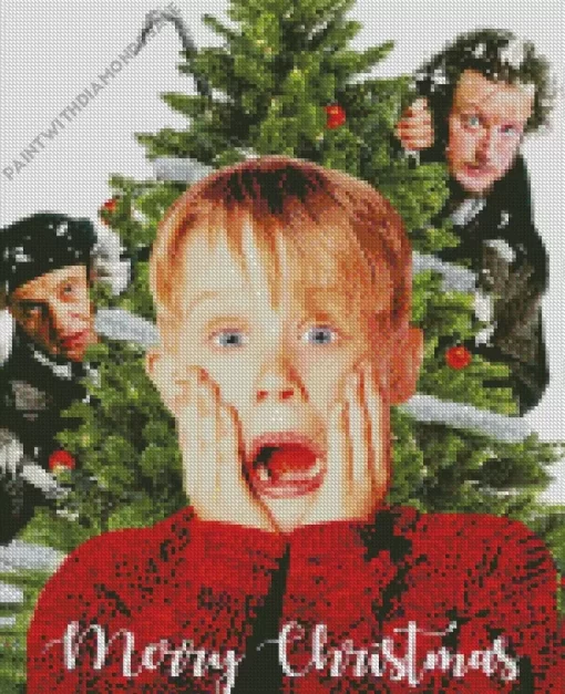 Merry Christmas Home Alone Diamond Painting