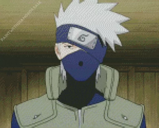 Naruto Kakashi Diamond Painting