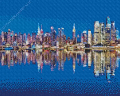 New York Skyline Diamond Painting