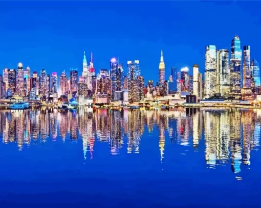 New York Skyline Diamond Painting