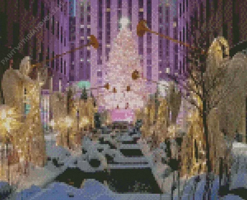 New York Snow Diamond Painting