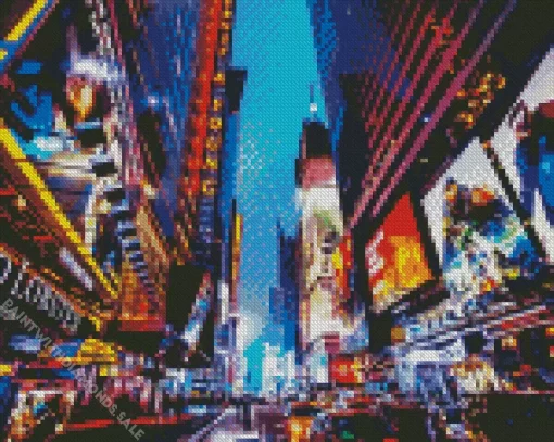 New York Square Diamond Painting