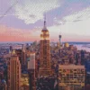 New York Sunset Diamond Painting