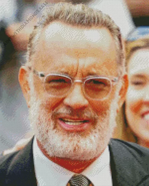 Old Tom Hanks Diamond Painting