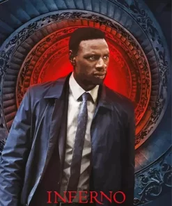 Omar Sy Inferno Diamond Painting