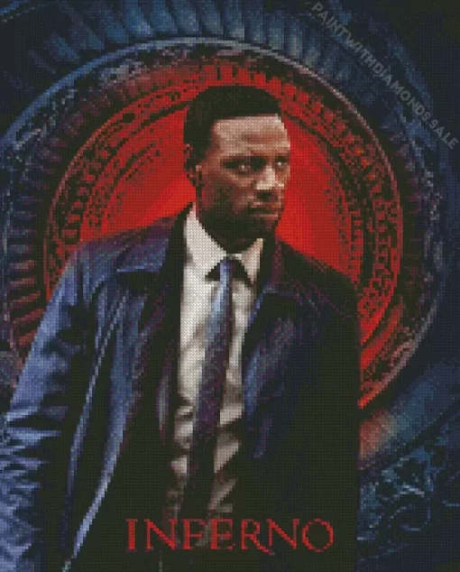 Omar Sy Inferno Diamond Painting