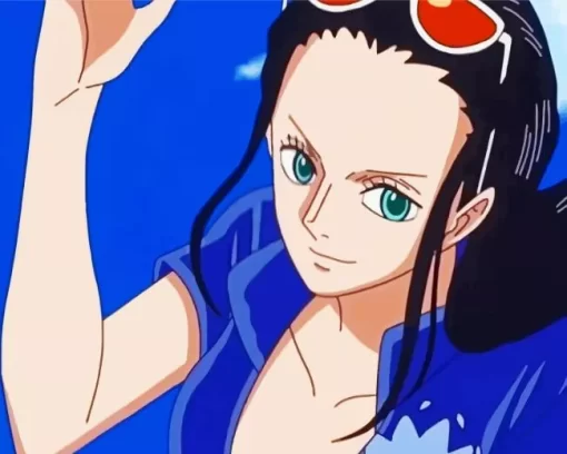 One Piece Nico Robin Header Diamond Painting