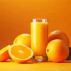 Oranges With Juice Diamond Painting