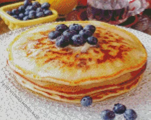 Pancakes Diamond Painting