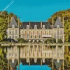 Paris Castle Reflection Diamond Painting