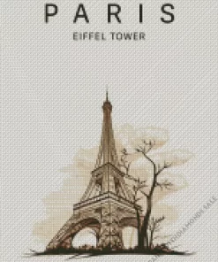 Paris Eiffel Tower Diamond Painting