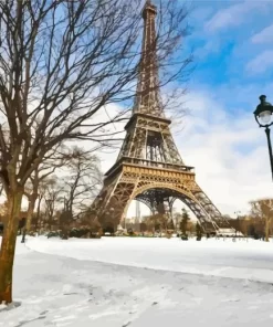 Paris In Winter Diamond Painting