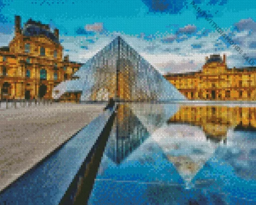 Paris Louvre Diamond Painting