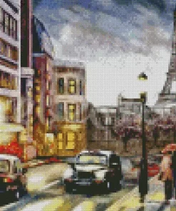 Paris Painting Art Diamond Painting