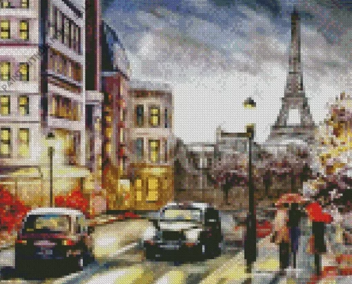 Paris Painting Art Diamond Painting