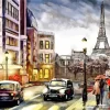 Paris Painting Art Diamond Painting