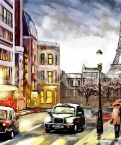 Paris Painting Art Diamond Painting