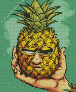 Pineapple Fruit Art Diamond Painting