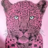 Pink Leopard Diamond Painting