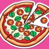 Pizza Pop Art Style Diamond Painting