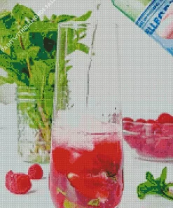 raspberry mojito Diamond Painting