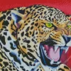 Roaring Leopard Diamond Painting