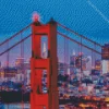 San Francisco City California Diamond Painting