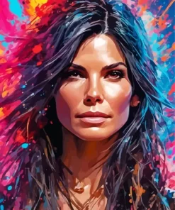 Sandra Bullock Art Diamond Painting