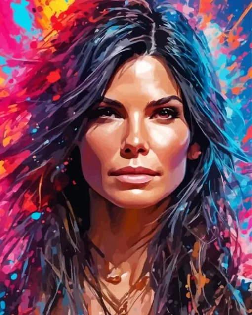 Sandra Bullock Art Diamond Painting