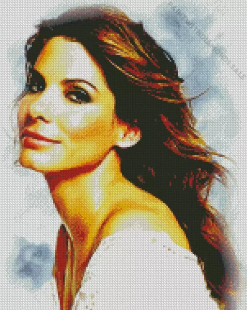 Sandra Annette Bullock Art Diamond Painting