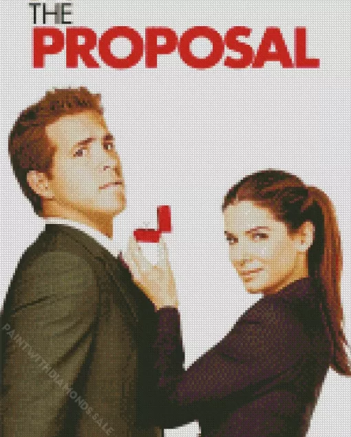 Sandra Bullock The Proposal Diamond Painting