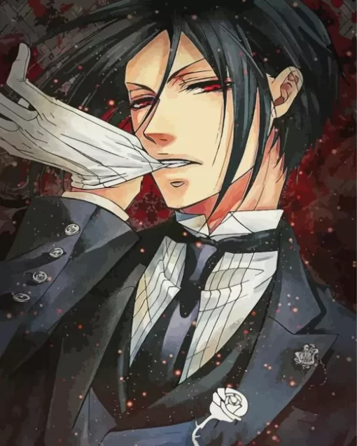 sebastian michaelis Diamond With Numbers