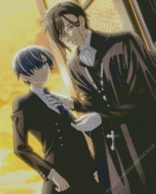 sebastian michaelis and ciel Diamond Paintings