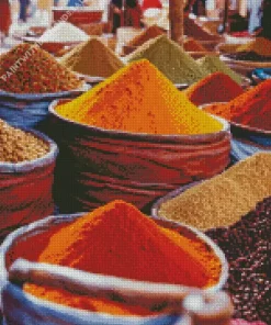 Spice Market Diamond Painting