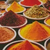 Spices Close Up Diamond Painting