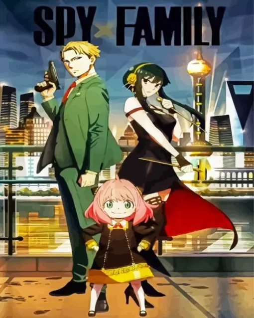 spy × family anime Diamond Paints