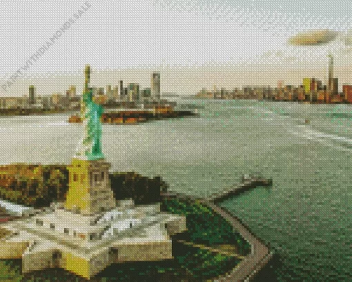 Statue Of Liberty New York Diamond Painting