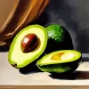 Still Life Avocado Diamond Painting