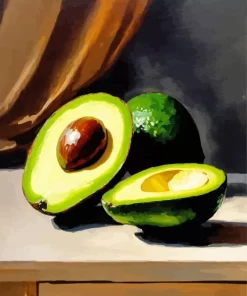 Still Life Avocado Diamond Painting