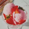 Strawberry Ice Cream Diamond Painting