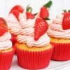 Strawberry Cupcakes Diamond Painting