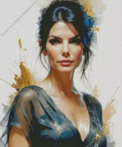 Stunning Sandra Bullock Diamond Painting