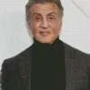 Sylvester Stallone Actor Diamond Painting