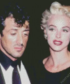 Sylvester Stallone And Marlyin Monroe Diamond Painting