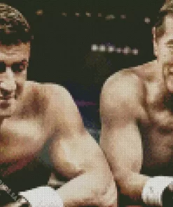 Sylvester Stallone In Grudge Match Diamond Painting